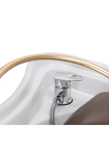 Gabbiano Head Spa 017 hair washing bed brown