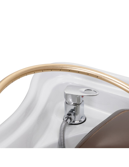 Gabbiano Head Spa 017 hair washing bed brown