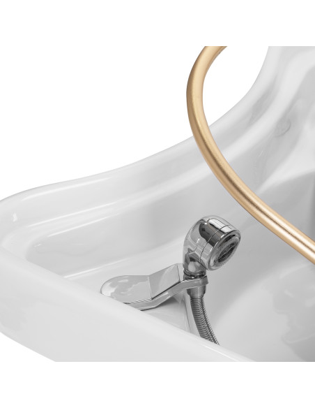 Gabbiano Head Spa 017 hair washing bed brown