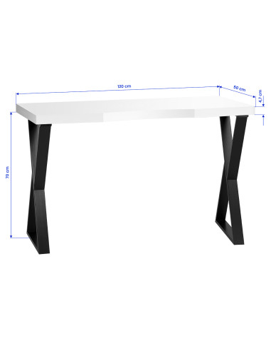 Momo 04-BL Cosmetic Desk