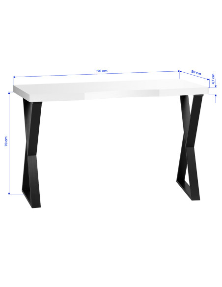 Momo 04-BL Cosmetic Desk