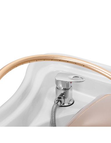 Gabbiano Head Spa 017B hair washing bed beige