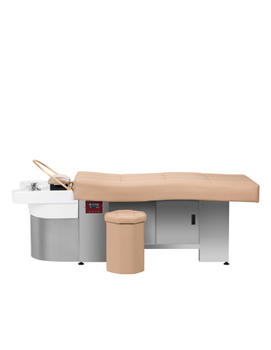 Gabbiano Head Spa 017B hair washing bed beige