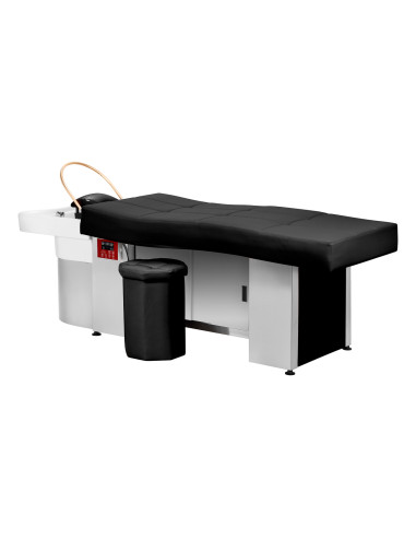 Gabbiano Head Spa 017B hair washing bed black