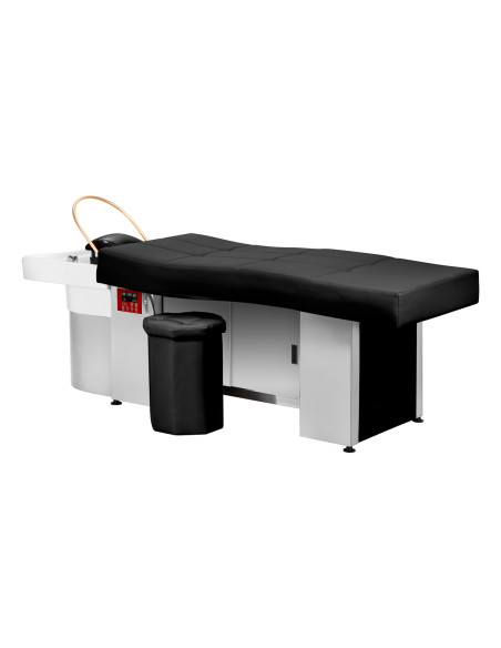 Gabbiano Head Spa 017B hair washing bed black