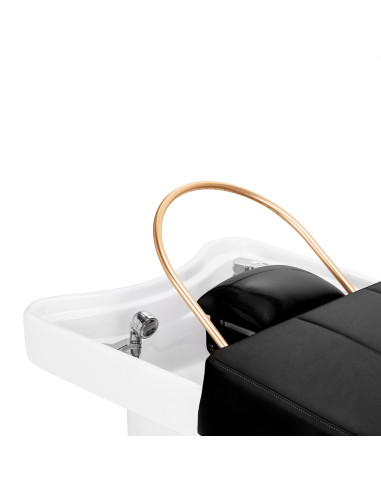 Gabbiano Head Spa 017B hair washing bed black