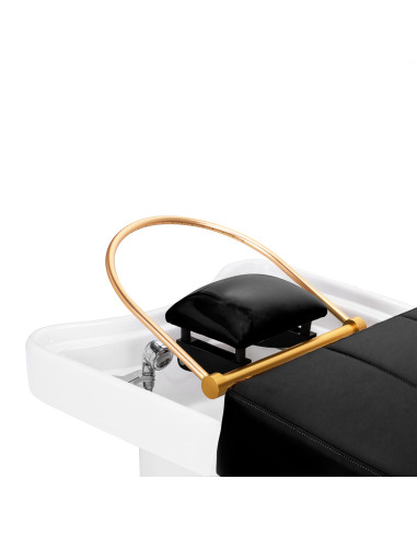 Gabbiano Head Spa 017B hair washing bed black