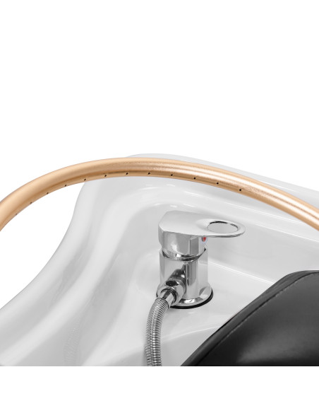 Gabbiano Head Spa 017B hair washing bed black