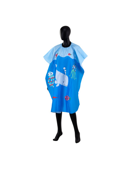 Children's hairdressing cape CJ-06