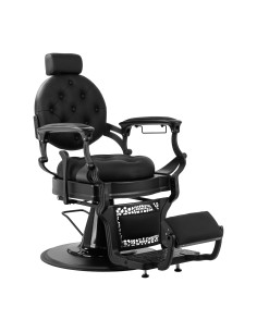 Barber chair Gabbiano Niccolo Black