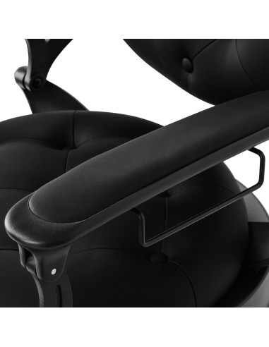 Barber chair Gabbiano Niccolo Black
