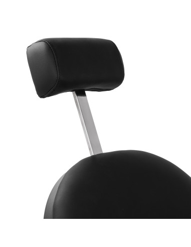Barber chair Gabbiano Niccolo Black buttonless