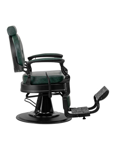 Barber chair Gabbiano President green