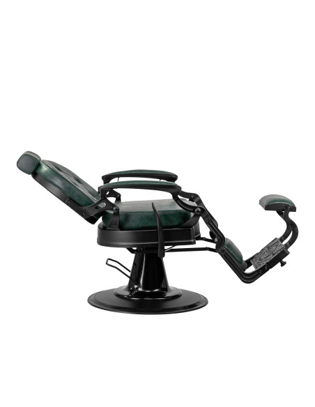 Barber chair Gabbiano President green