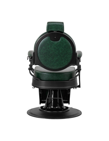 Barber chair Gabbiano President green