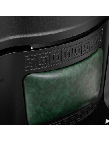 Barber chair Gabbiano President green