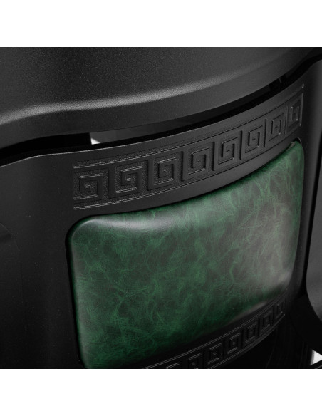 Barber chair Gabbiano President green