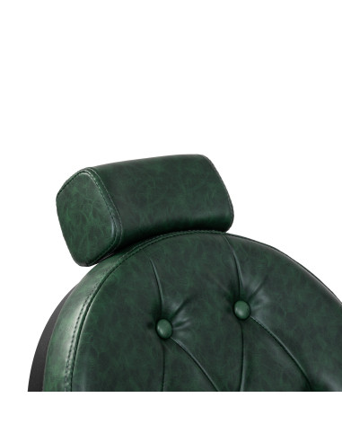 Barber chair Gabbiano President green