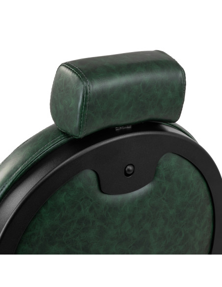 Barber chair Gabbiano President green