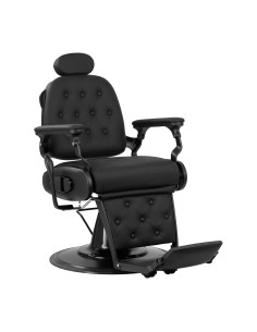 Gabbiano barber chair Francesco Black black