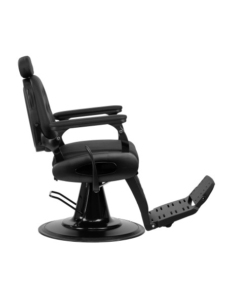 Gabbiano barber chair Francesco Black black