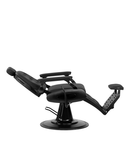 Gabbiano barber chair Francesco Black black