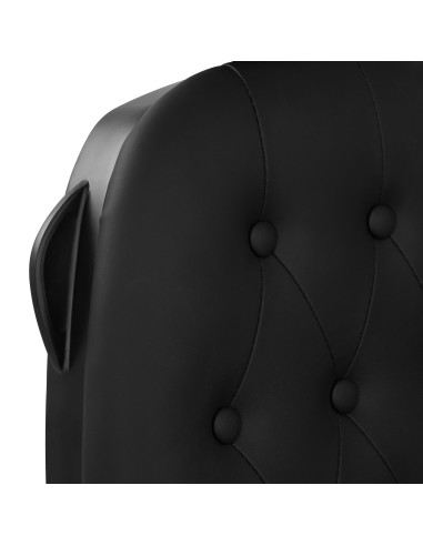 Gabbiano barber chair Francesco Black black