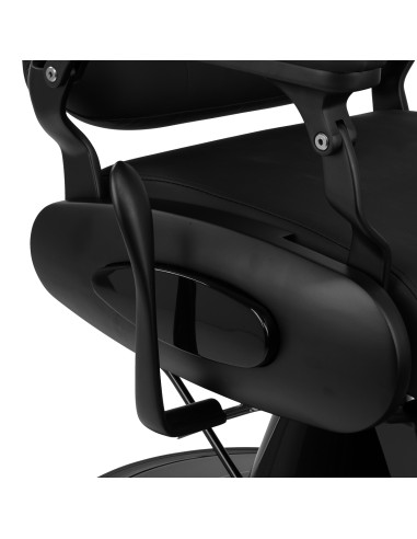 Gabbiano barber chair Francesco Black black