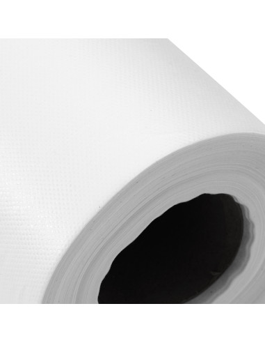 Disposable fleece-lined/laminated paper sheet 80 cm*50 m