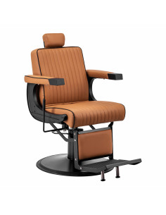 Gabbiano Visionerio barber chair light brown