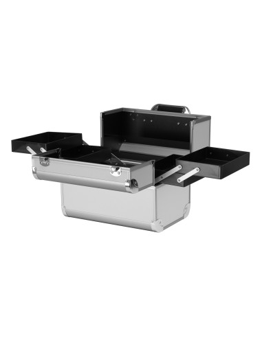 Cosmetic case silver 40