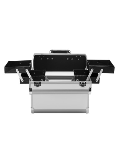 Cosmetic case silver 40