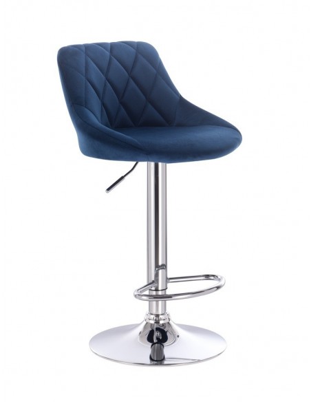 High Chair - Blue Velour BFHC1054 Bella Furniture Ireland