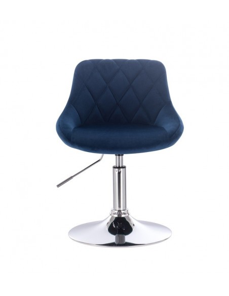 High Chair - Blue Velour BFHC1053 Bella Furniture Ireland