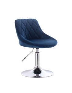 High Chair - Blue Velour BFHC1053 Bella Furniture Ireland