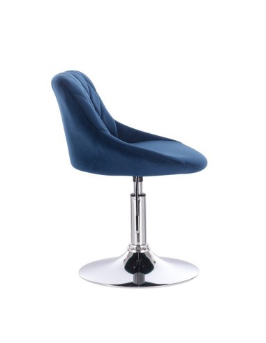 High Chair - Blue Velour BFHC1053 Bella Furniture Ireland