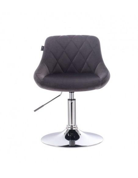 Styling Chair - Grey Velour BFHC1053 Bella Furniture Ireland