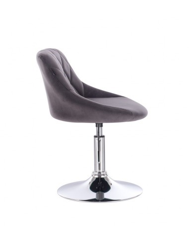 Styling Chair - Grey Velour BFHC1053 Bella Furniture Ireland
