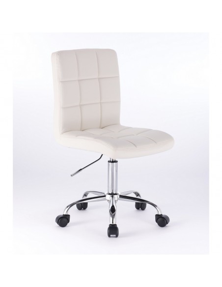 Chair On Wheels - White BFHC1015K Bella Furniture Ireland