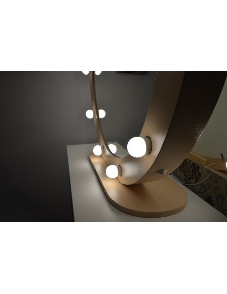Hollywood Round Mirror - 90cm