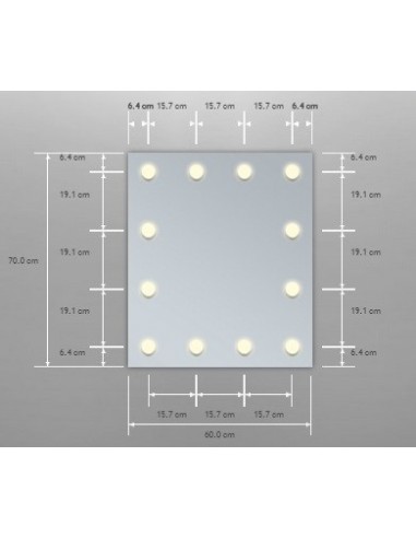 Glamour Mirror -70x60
