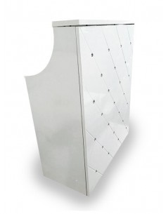 GLAM Salon Reception Desk – Bella Diamond Collection