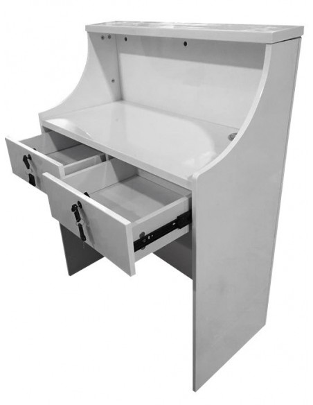 GLAM Salon Reception Desk – Bella Diamond Collection