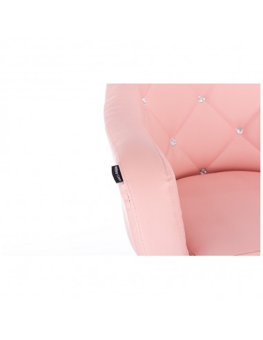 Copper Chair On Wheels - Pink BFHR830