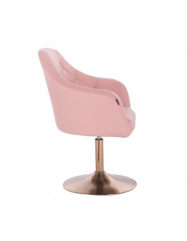 Copper Base Salon Chair - Pink BFHR830