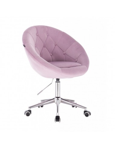 Hroove Salon Chair On Wheels - Lavender BFHR8516CK