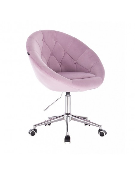 Hroove Salon Chair On Wheels - Lavender BFHR8516CK