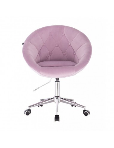 Hroove Salon Chair On Wheels - Lavender BFHR8516CK