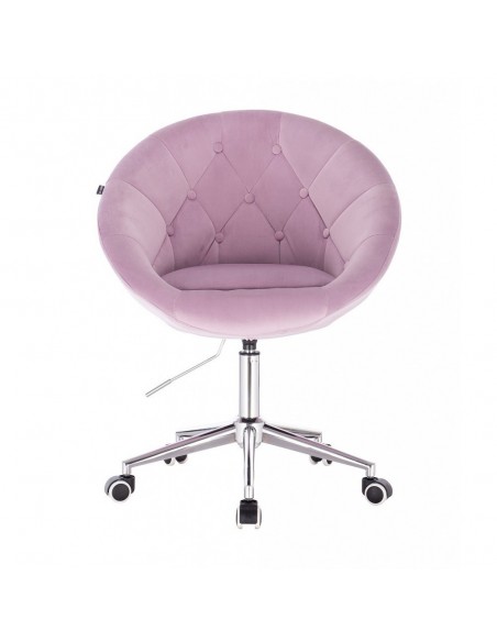 Hroove Salon Chair On Wheels - Lavender BFHR8516CK
