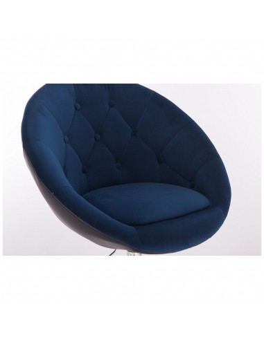 Hroove Salon Chair - Black/Blue BFHR8516